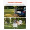 HDPE Folding Camping Table with Steel Legs, Carry Handle and Locking Design